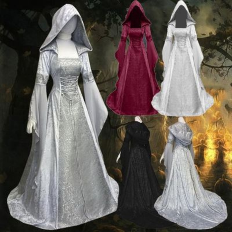 レディース コスプレ衣装 中世風 レトロスタイル ウェディン - Wedding Dress のレビューと価格