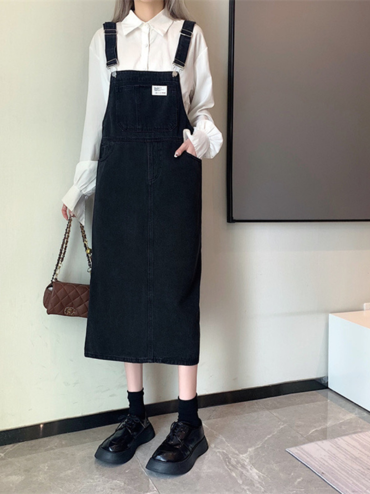 スリムママジーンズオーバーオール女性の夏の新しい大きいサイズ - Midi Dress のレビューと価格