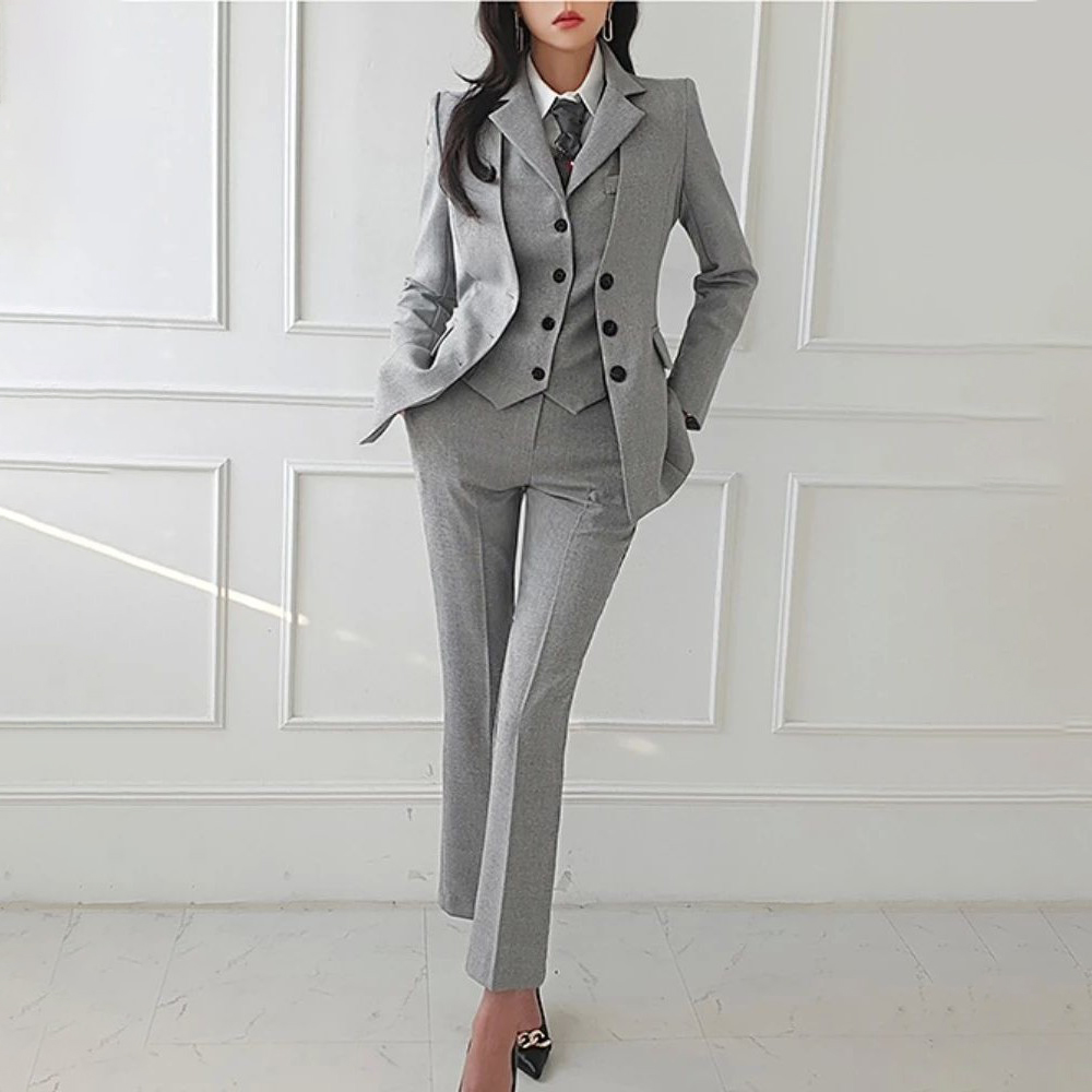 アリングンテル カスタムメイド レディースパンツスーツ 3ピ - Womens Blazer のレビューと価格